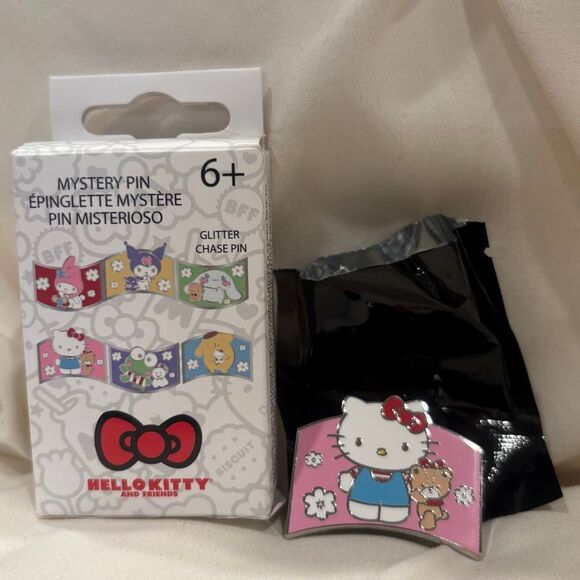 Loungefly Sanrio Hello Kitty & Friends Hello Kitty Color Portrait Enamel Pin NEW - Picture 1 of 5